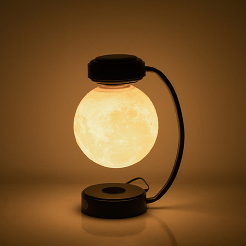 Magnetic Levitating Moon Lamp – 3D LED Floating Light
