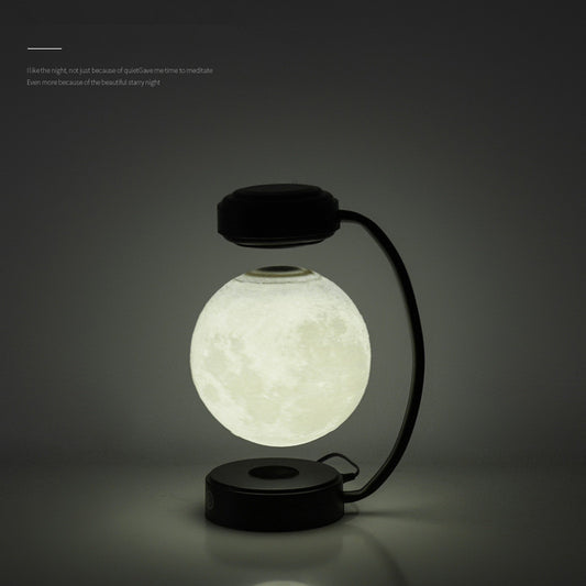 Magnetic Levitating Moon Lamp – 3D LED Floating Light